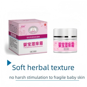 Crème anti-démangeaisons pour les infections fongiques, démangeaisons, teigne, eczéma cutané, crème apaisante pour bébé, 20g, formule douce à base de plantes - Product Image 4
