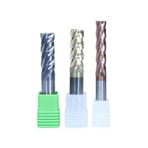 Fraise à queue en carbure de tungstène OEM/ODM non standard de haute précision à 2/3/4 cannelures en U, revêtement TiN, pour machine-outil CNC - Product Image 5