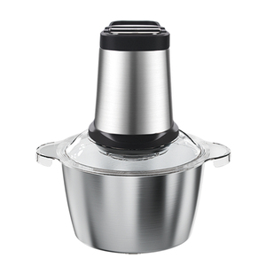 Hachoir Électrique Multifonctionnel en Acier Inoxydable 2L 3L pour Cuisine Domestique, Hachoir à Viande et Trancheuse Automatique Compacte - Product Image 5