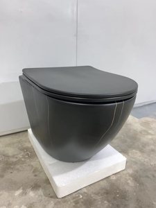 Gốm sứ vệ sinh Tường Gắn washdown Gốm Đá Cẩm Thạch màu đá mô hình tường treo nhà vệ sinh bát - Product Image 4