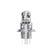 LANSEKO Tout-en-un Plug and Play Mini T08 H4 H7 H11 Lentille de projecteur LED avec 6200LM 40W pour voiture Lentille de projecteur LED