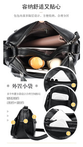 New High Quality Women Messenger Bags for Women Pu Leather Handbags Crossbody Bags Ladies Designer Shoulder Bags <b>Tote</b> Top-handle - Product Image 2