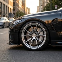 Jantes forgées monobloc légères, déport personnalisé, 18 19 20 21 pouces, 5*120, jantes forgées à déport profond CF03 pour Tesla Model 3 Model Y