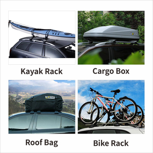 Barra Transversal de Techo de Aluminio para Toyota Highlander 2015-2017, Negra, Capacidad de Carga de 50 kg, Modelo CT-5817 - Product Image 6