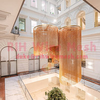 Rideau en chaîne décorative en aluminium, draperie en maille métallique pour salon, chambre, porte, fenêtre, séparateur de pièce, décoration intérieure