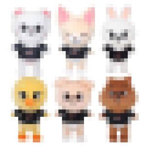 Wholesale Easter Cartoon Doll Pluche Keychain Wholesale Kids Plush <b>Stuffed</b> Animal Pendant Cotton Plushies Plush <b>Toys</b> - Product Image 1