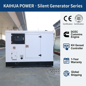 ผู้ผลิตเครื่องกำเนิดไฟฟ้าแบบเงียบ 10KVA 20KVA 30KVA 50KVA 60KVA 70KVA 80KVA 100KVA 200KVA 40KW สำหรับฟาร์ม รุ่น KH-40GF Super Silent Ty - Product Image 1
