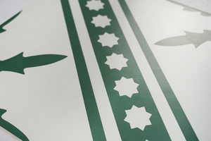 Imágenes de Precio de Fábrica de Patrones de Azulejos de Cerámica para Piso, Azulejos de Cerámica Mate Antideslizantes para Interiores, Azulejos de Piso Verde Marruecos - Product Image 5