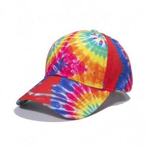 3D Printing European and American Personality Hip-hop Street Hat <b>Tie</b> Dyed Baseball Cap - Product Image 6