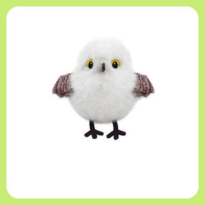 Shake Bird Electric Cat Toy-Sound-producer realistico uccello che intrattiene automaticamente il bastoncino di gatto svolazzante piccolo grasso - Product Image 5