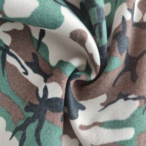 टुकड़े टुकड़े टुकड़े टुकड़े टुकड़े टुकड़े टुकड़े कपड़े कस्टम मुद्रित कपास छलावरण एकल जर्सी कपड़े - Product Image 5