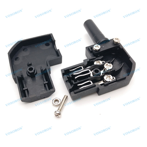 IEC C13 góc phải IEC kết nối, IEC 320 C13 nữ góc phải adapter điện, 10A /250V - Product Image 6