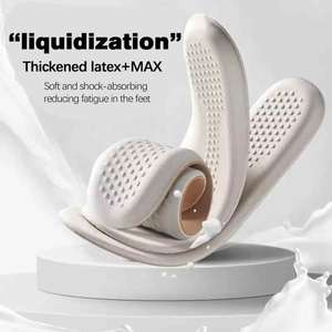Semelles en cuir et latex, amortissantes, respirantes, coussinets de rembourrage, douces, durables, confortables, soins des pieds, semelles de sport - Product Image 5
