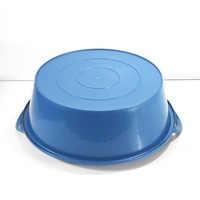 Seau à béton robuste pour chantier, qualité DIY, support OEM/ODM, bac de stockage en plastique, seau mélangeur de béton 40x12cm