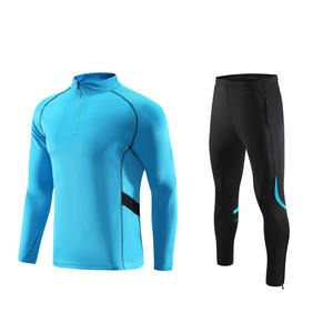 Chándal Deportivo Personalizado y Transpirable con Media Cremallera para Hombre, Ideal para Entrenamiento de Fútbol y Running, Modelo 2025 - Product Image 1