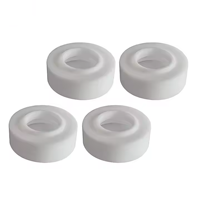 Pièces détachées pour torche de soudage TIG ESN, argon, 18CG, joint d'isolation, couleur blanche, pour pistolet de soudage WP17 WP18 WP26