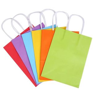 Custom Printed Kraft Paper Bag with Twisted Handle Offset Printing Surface Handling for Household Products and Crafts Packaging - Product Image 3