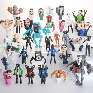 Titan TV Man Figurine Speaker Monitor Clock Vs Toilet Toy <b>Model</b> Action Figures 14 Years Up Unisex Static <b>Model</b> - Product Image 3