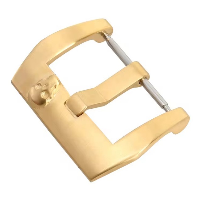 Watch Band Replacement Buckle Brushed Stainless Steel 16mm, 18mm, 20mm, 22mm & 24mm Wristbands Metal Wristwatch Parts