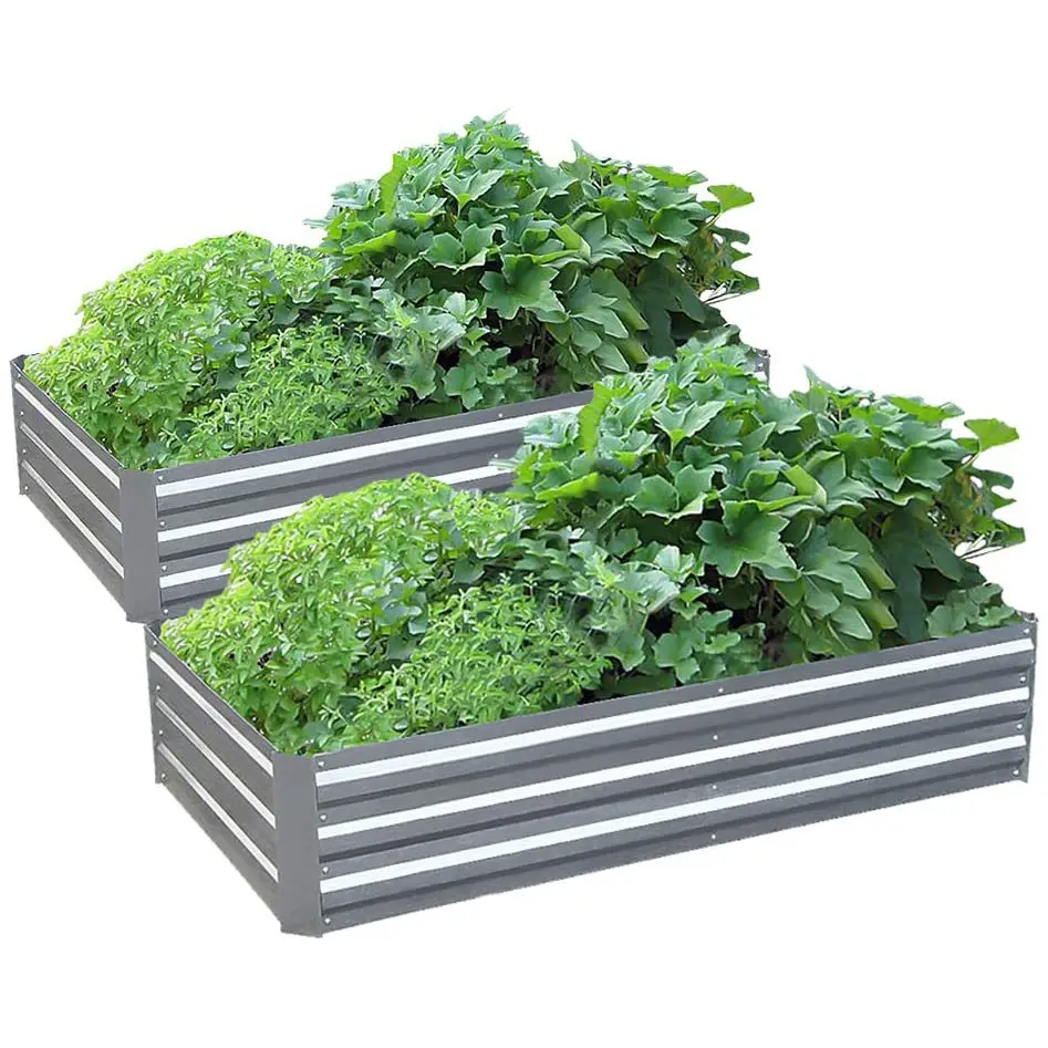 New Style Steel Raised Garden Bed For Vegetable Flower Planter