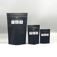 Sachet de sortie en papier réutilisable avec fermeture à glissière Grip N Pull, anti-enfants, 12x9 8x6, anti-odeur, emballage alimentaire en plastique, sachet à pincer pour sortie