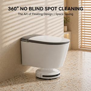 Bidet mural intelligent, toilette intelligente murale, commode électronique avec chasse d'eau automatique, siège chauffant, séchage à chaud, <span class=keywords><strong>WC</strong></span> intelligent - Product Image 1