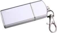 Cendrier miniature en métal personnalisé avec logo, en acier inoxydable, portable, étui à cigarettes de voyage avec porte-clés pour extérieur, voiture, promotionnel