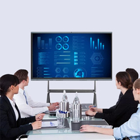 Pantalla Inteligente para Conferencias de Oficina |   OEM ODM |   Panel LCD 4K |    Pizarra Blanca |   55" |   20-Touch |   Intel Core I3/i5/i7