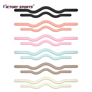 Barra de Pesas de Silicona Personalizada para Fisicoculturismo, Levantamiento de Pesas, Yoga y <span class=keywords><strong>Pilates</strong></span>, 15 lb/25 lb - Product Image 5