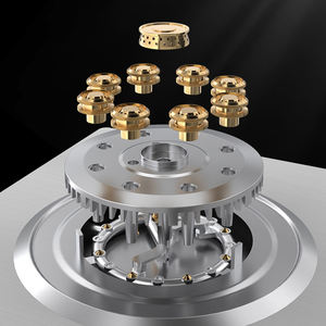 ガス炊飯器LPGスマートタイマーガス調理器ステンレス鋼トップバッテリー2バーナーガスストーブキッチン用 - Product Image 6