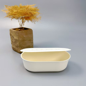 Customized Premium <strong>Glasses</strong> Pulp Box Flip Cover Storage Recycled Paper Embossed Wet Pressing Process Recyclable Gift Packaging - Product Image 1