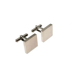Boutons de manchette personnalisés pour hommes avec design rond en acier inoxydable, impression à l'écran, logo gravé au laser, pinces à cravate, barrettes à cravate, épingles à cravate - Product Image 2