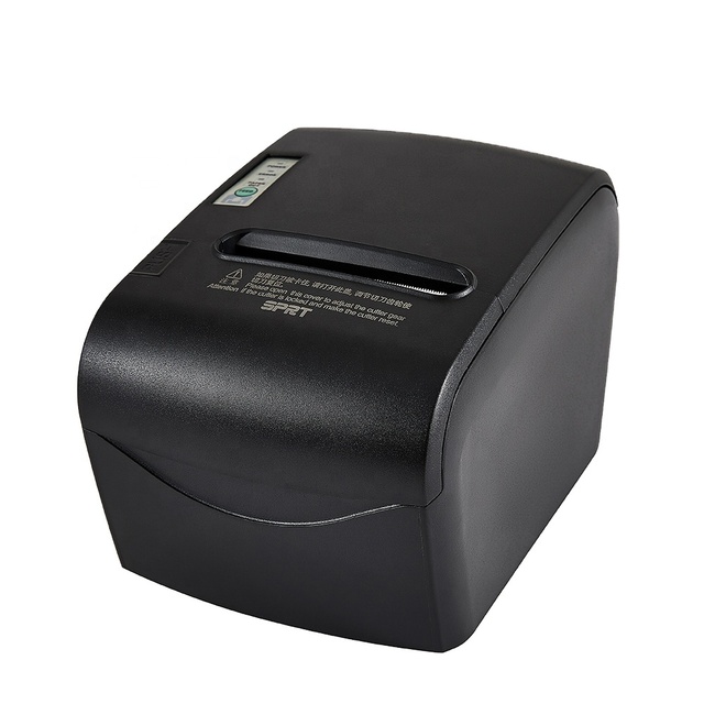 80mm Restaurant Bill Printer SPRT 88VI 3 Inch Thermal Receipt Printer with Stock Thermal Paper