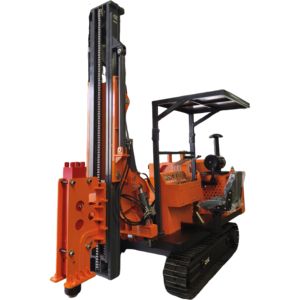 Mesin sekrup tanah tenaga surya efisiensi tinggi pompa roda gigi mesin Diesel dan Motor untuk dijual pengemudi tumpukan tenaga surya Crawler - Product Image 2