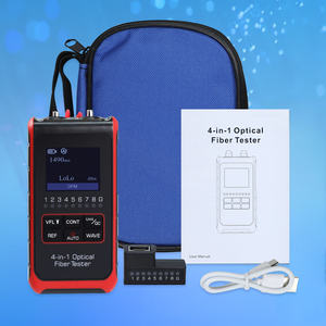 Medidor de Potencia de Fibra Óptica con Localizador Visual de Fallas (VFL) |   Pantalla LCD a Color HD para Conectores FC/SC/ST |   Herramienta de Prueba de Cables de Red (OEM) - Product Image 6