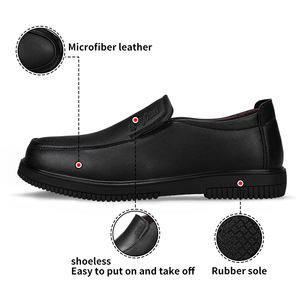 أحذية عمل رجالية من GUYISA مقاومة للانزلاق والماء والزيوت، أحذية للطهاة - Product Image 2