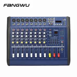 Mixer Daya Audio Profesional Saluran 8 PMX 802 PMX Tiongkok Kualitas Tinggi