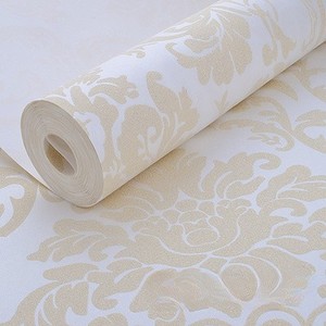 Carta da Parati 3D di Lusso in PVC, Pannelli Murali Effetto Seta, Adesivi Decorativi per <span class=keywords><strong>Soggiorno</strong></span>, Murales Ricamati per Soffitto - Product Image 2