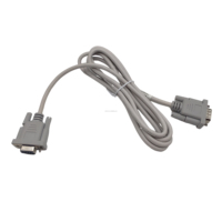 Cable de transmisión de datos de adaptador D-sub de 9 pines a tipo C para equipos de telecomunicaciones Cable gris Db