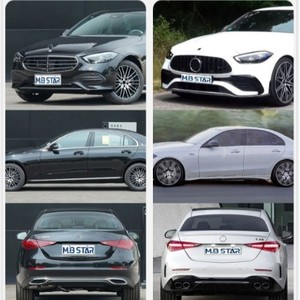 Mercedes-Benz C-Class W206 Front Bumper Full Set PP Material 2022 <b>Model</b> Year Exterior Body <b>Kit</b> - Product Image 5