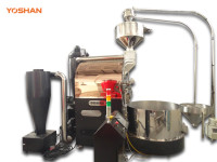 Machine à torréfier le café Topper 15 Kl, fabrication italienne, machine à torréfier le café au gaz, 15 Lo, 60 kg, 120 kg, en Italie