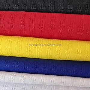 库存批次武术跆拳道制服面料TC 90/10训练服制服面料Dobok - Product Image 5