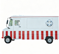 Camion remorque BBQ, Chariot à glaces électrique, Remorque à glaces, Camions alimentaires mobiles électriques d'occasion, Chariots alimentaires mobiles à vendre