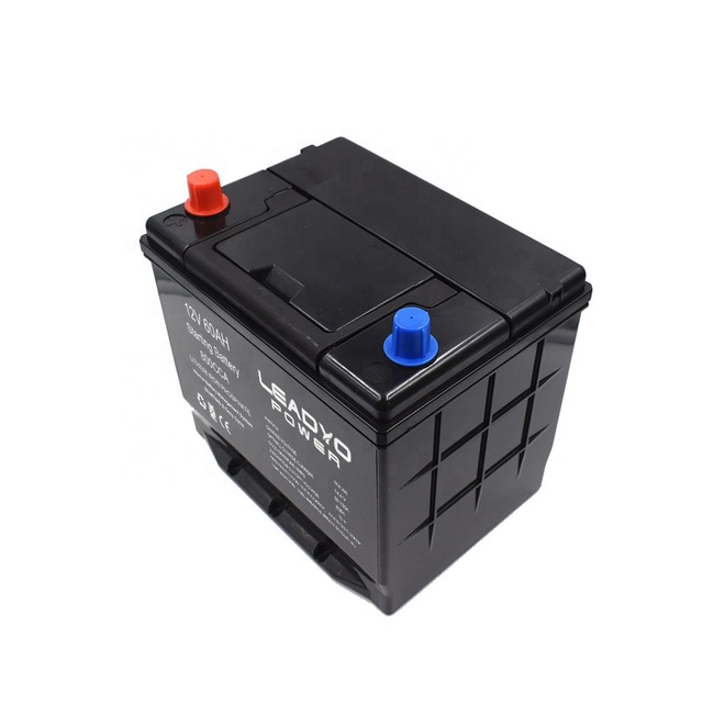 High Performance Start Stop LiFePO4 800CCA 12V 60Ah Starting Battery Automotive Lithium Ion Car Starter Battery
