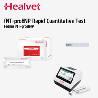 Kit de Prueba Rápida Veterinaria para Felinos ProBNP BNP, Biomarcador Cardíaco, Inmunofluorescencia, Diagnóstico Cuantitativo, Prueba de Sangre en Gatos