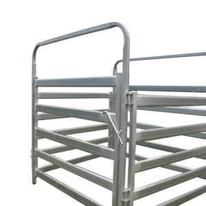 Directo de fábrica 6 Bar 20ft Paneles continuos para cercas de ganado panel de corral para ganado - Product Image 4