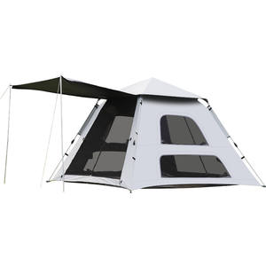 Carpa Impermeable Plegable para Exteriores, de Apertura Rápida, para 3-<span class=keywords><strong>4</strong></span> Personas, Protección Solar, Refugio Portátil para Playa y Picnic, para Uso Familiar - Product Image 6
