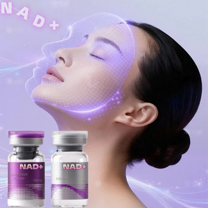 Prêt à expédier : Sérum en flacon de poudre lyophilisée anti-âge pour la peau, booster Nad+ Nicotinamide Adenine Dinucleotide <span class=keywords><strong>Plus</strong></span> Nmn Peptide - Product Image 1