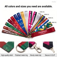 Ruban de médaille en polyester imprimé par sublimation personnalisé en gros pour les récompenses sportives de marathon à prix d'usine