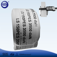 Correa de Amarre de Alta Resistencia de 38 mm y 2,2 mm de Grosor, Tejida Manualmente, de PET Blanco, Certificada ISO9001, para Embalaje